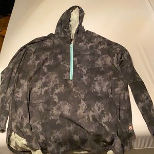 Livi dark wash zip up